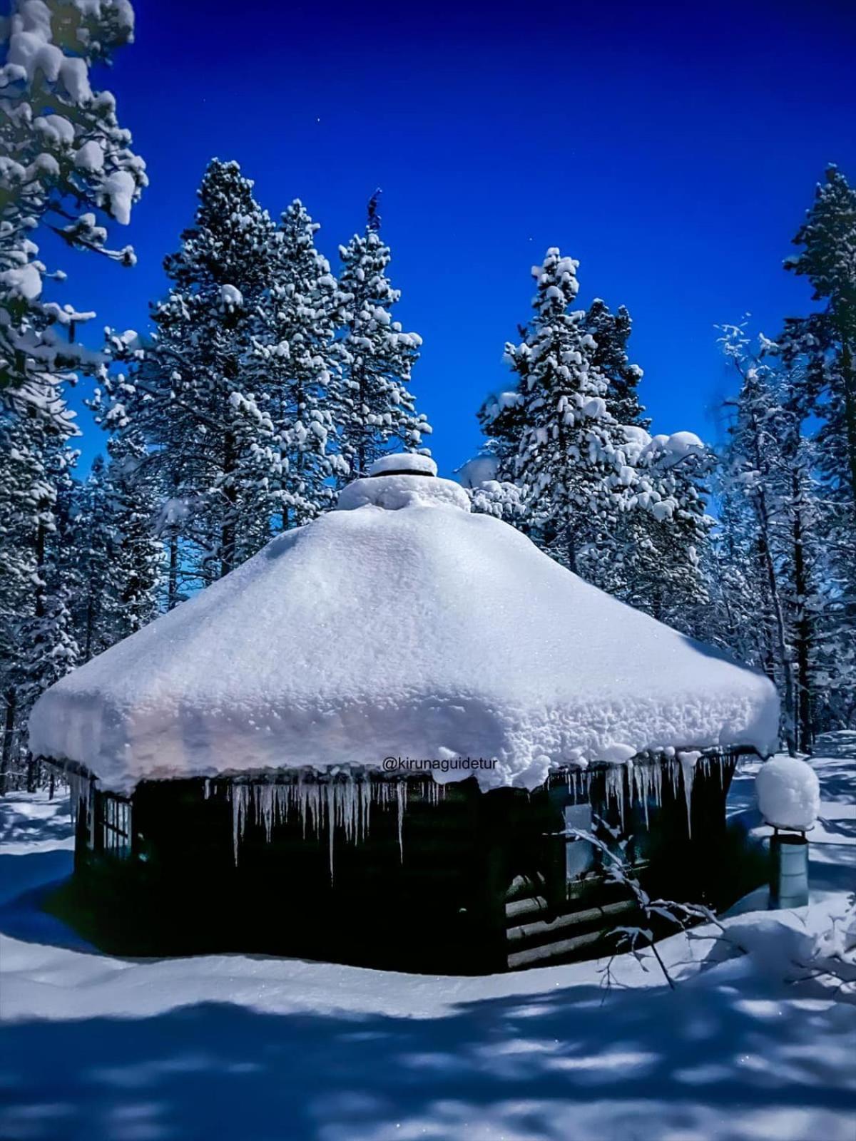 Villa Aurora Camp Kurravaara Exterior foto